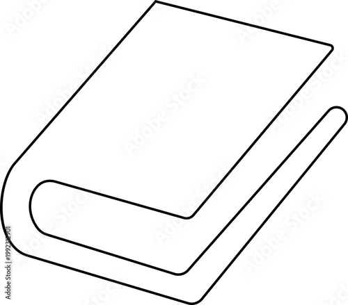 Book icon library literature education reading textbook notebook manual guide publication archive knowledge study learning open closed book flat line vector