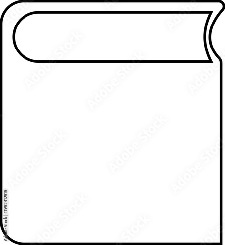 Book icon library literature education reading textbook notebook manual guide publication archive knowledge study learning open closed book flat line vector