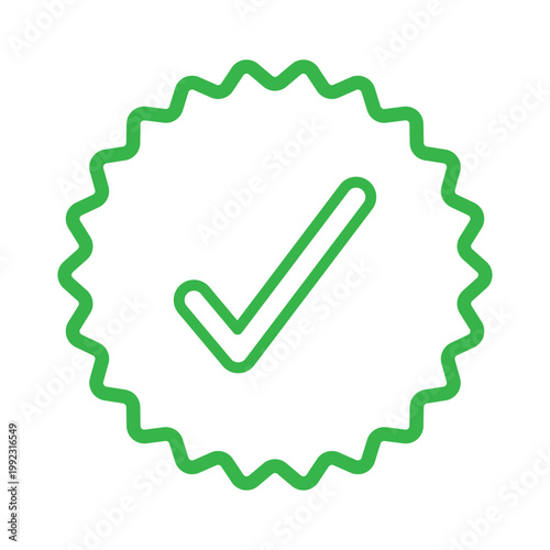 WhatsApp verified icon green.