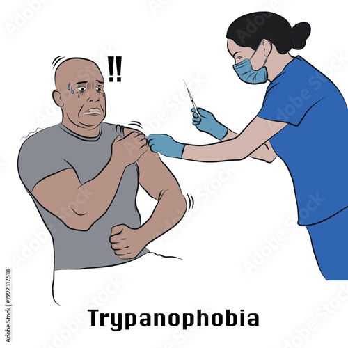 Trypophobia is the intense fear, aversion, or disgust toward repetitive patterns of small holes, openings, or clustered rectangles.    