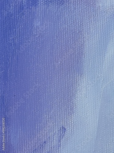 Oil painting background with thick brushstrokes on linen canvas texture