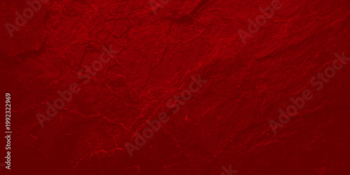 Deep red textured background with subtle stone grain and vignette borders for luxury Christmas or moody design
