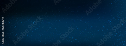 "Dark Navy Blue Vector Background With Grunge Distress Texture And Fine Specs. Deep Radial Gradient, Dark At Corners And Brighter Center. Star Field Effect. Minimal Geometric Art.