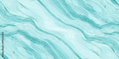 Abstract turquoise blue marble texture background with wavy liquid flow and organic vein pattern. fluid, organic wavy lines and elegant mineral veining