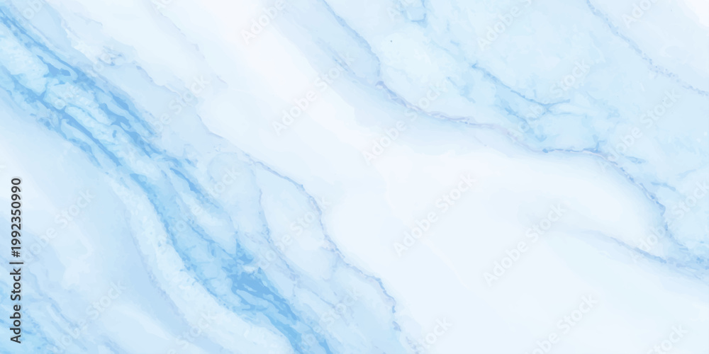 Obraz premium Blue marble texture with white veins, luxury abstract stone background, elegant fluid pattern for interior and web design