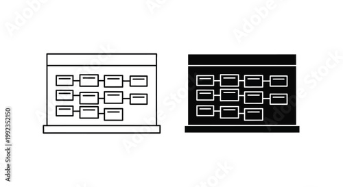 Two contrasting views of a network switch with multiple ports