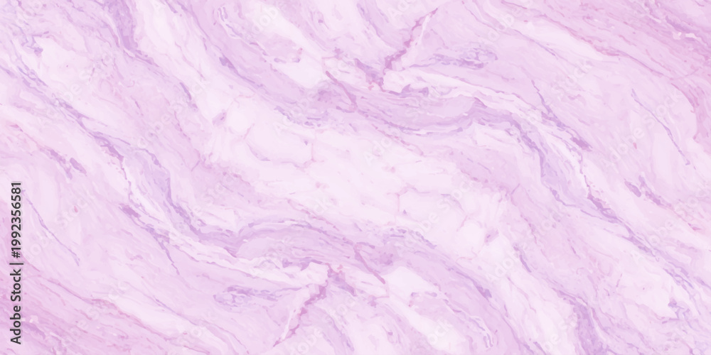 Fototapeta premium Abstract purple liquid ink marble texture background with soft flowing waves and ethereal lavender watercolor swirls