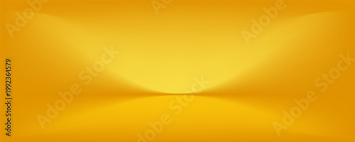 Yellow abstract background for product placing. vector illustrations