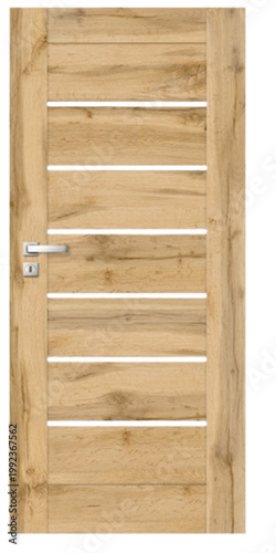 wooden shelves isolated