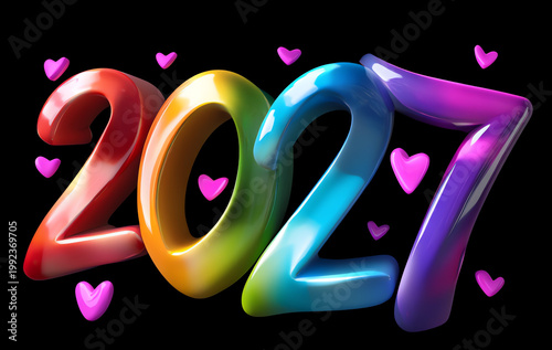 colorful 2027, AI generated