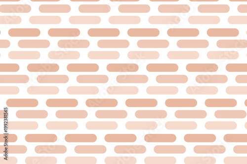 PrintSeamless Rounded Rectangle Pattern in Neutral Beige Tones Minimal Geometric Background