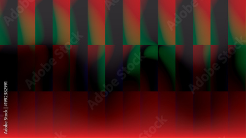 Obraz na płótnie Glitchy, distorted, colorful background, digital error, abstract art
