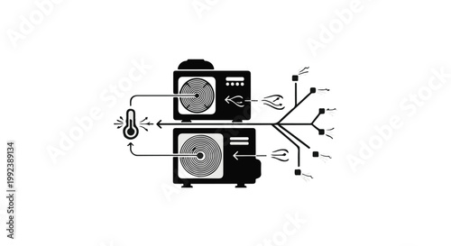 audio equipment setup with cables and connectors
