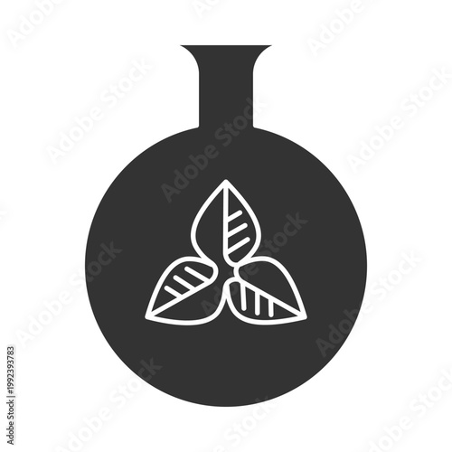 Paraben Free Line Icon – Safe Cosmetic Formula Symbol