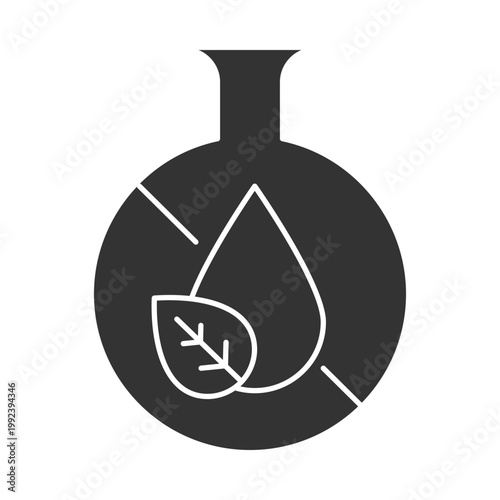 Paraben Free Skincare Line Icon – Non Toxic Cosmetic Sign