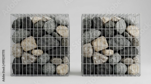 Gabion Production Warehouse Industrial Metal Mesh Manufacturing