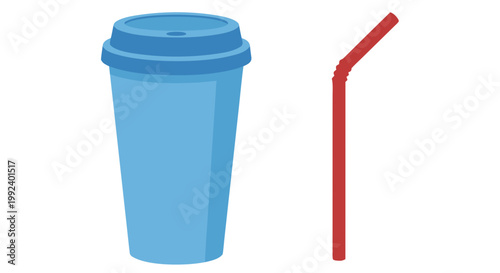 Straw and cup lids