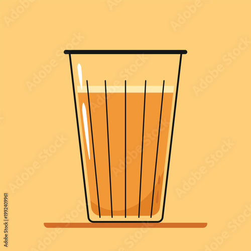 Indian hot drink vector. Indian chai icon. Chai is Indian drink. Kerala tea shop illustration vector eps. Indian Kerala roadside. Kerala tea shop line drawing. Kerala Old.
