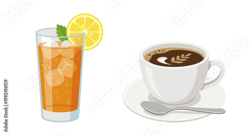 Beverage menu design