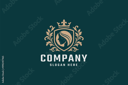 Lady Care Elegant Feminine Logo
