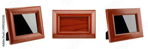Photography Polished Mahogany Photo Frame - Cadre photo en acajou poli - Polierter Mahagoni-