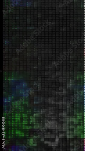 Glitch Digital Art  Colorful Abstract Backgrounds