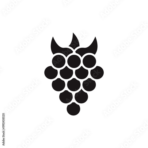 raspberry icons minimalist flat style design, raspberry Vector illustration on white background
