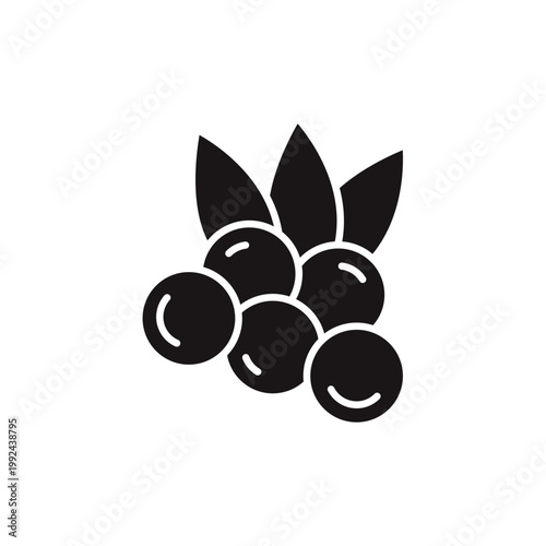 juniper icons minimalist flat style design, juniper Vector illustration on white background
