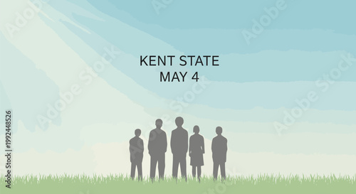 Commemoration of the Kent State May 4 shootings, honoring the students who lost their lives