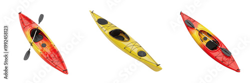 Foto Kayak single seater boat Kayak Kayak Kajak water sports equipment for canoeing r