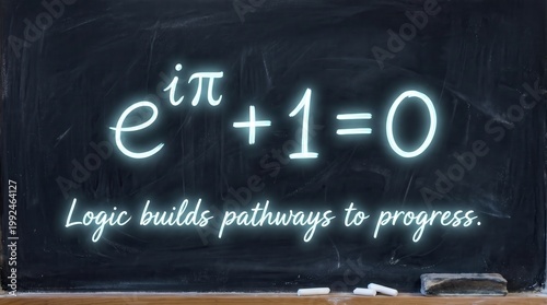 Euler's Identity on Chalkboard s1 2 Rendered