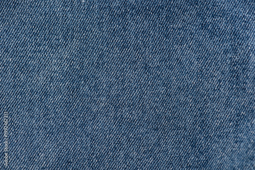 Tablou pe pânză Old blue denim and abstract denim texture pattern background.