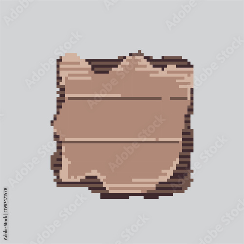 Pixel art illustration Cardboard Scrap. Pixelated Cardboard Trash. Cardboard Scrap Trash Icon pixelated for the pixel art game and icon for website and video game. old school retro.