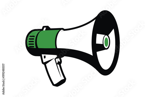 Megaphone represents an effective tool for public communication.