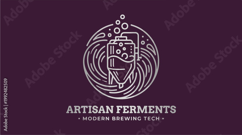 Artisan Ferments Modern Brewing Technology Logo.