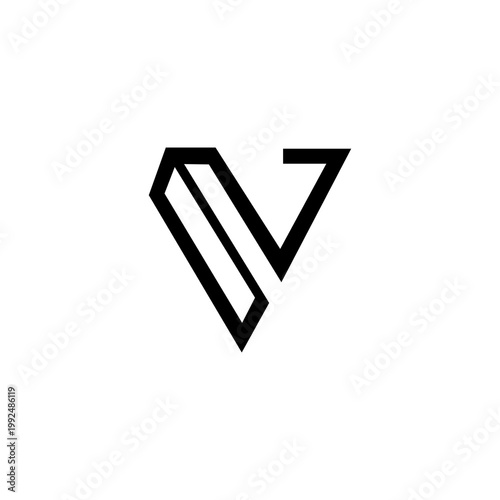 modern v letter logo vector  design inspiration