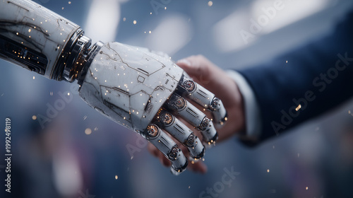 Robotic Handshake: A close-...