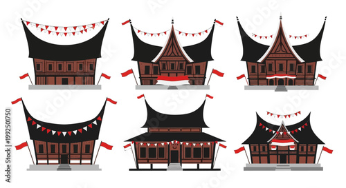 Traditional Chinese Pavilion Roof Structures.