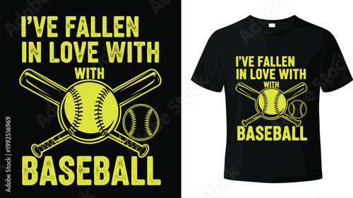Baseball Lover Quote with Bats and Ball Design for Sports Enthusiast T-shirts