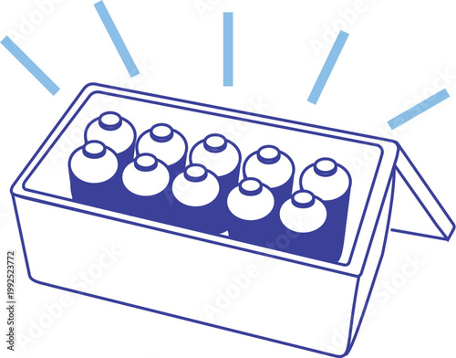 現場仕事の熱中症対策のイラスト