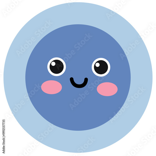Cute Blood Cell Lymphocyte Illustration