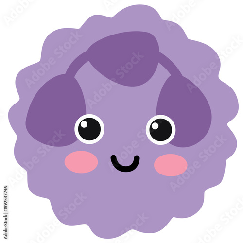 Cute Blood Cell Neutrophil Illustration