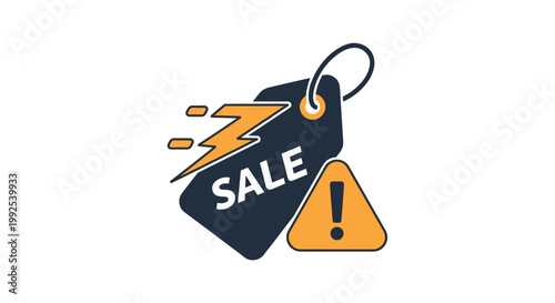 Sale Discount Tag Icon Symbol.