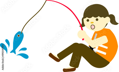 子どものライフジャケットの正しい着方　手順イラスト　水難事故防止　安全教育　解説イラスト