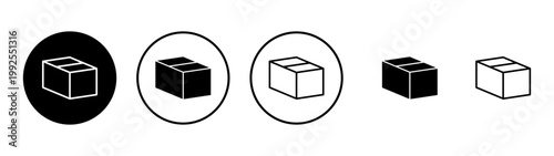 Box icon vector. box sign and symbol, parcel, package