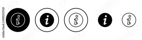 Information sign icon vector. about us sign and symbol. question mark icon