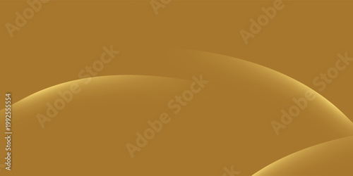 Modern golden backdrop featuring soft gradient curves and fluid wave forms for a premium look.