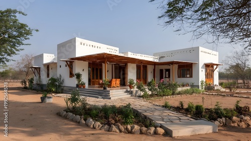 Clean Exterior Design Highlights Simple Minimalist House