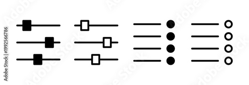 Menu Icon vector illustration. web menu sign and symbol. hamburger menu symbol