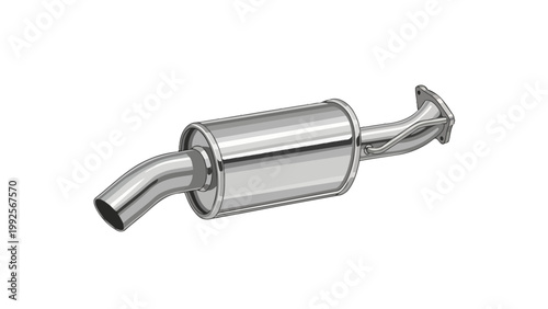 Car Muffler Exhaust System.